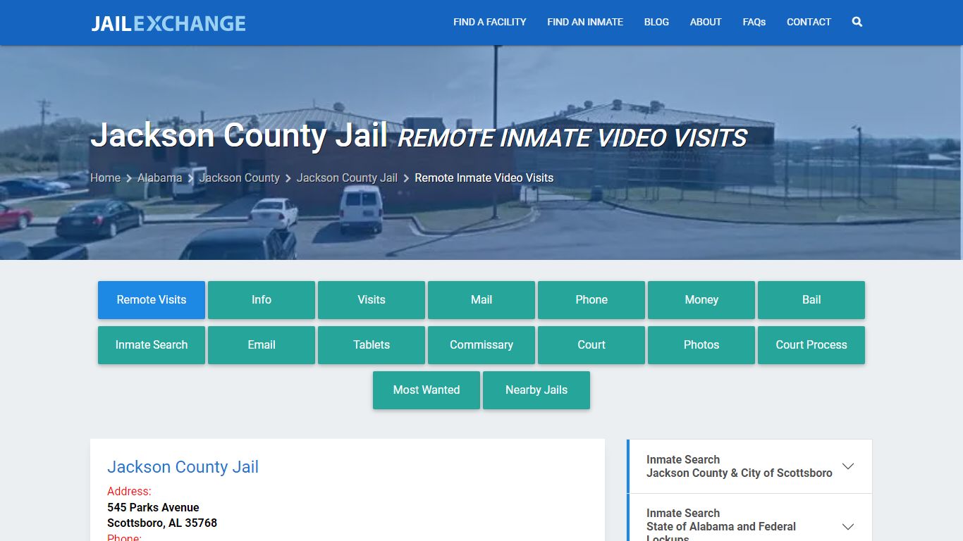 Video Visitation - Jackson County Jail, AL - Jail Exchange